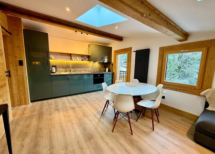 Penthouse Apartment, 3 Bedroom With Private Balcony Appartement Chamonix